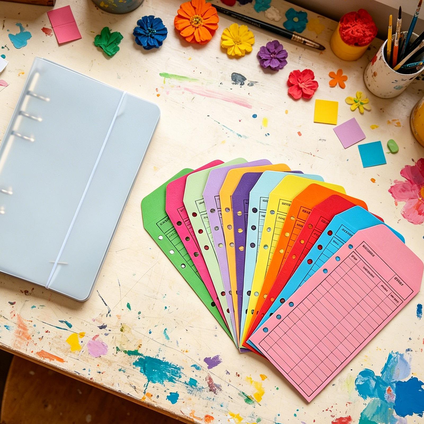 Home Office Budget - Binder Anggaran dengan Amplop Uang Tunai