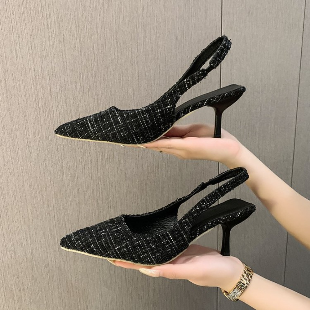 Home Office Inspiration - Sepatu Stiletto Slingback Wanita Elegan untuk