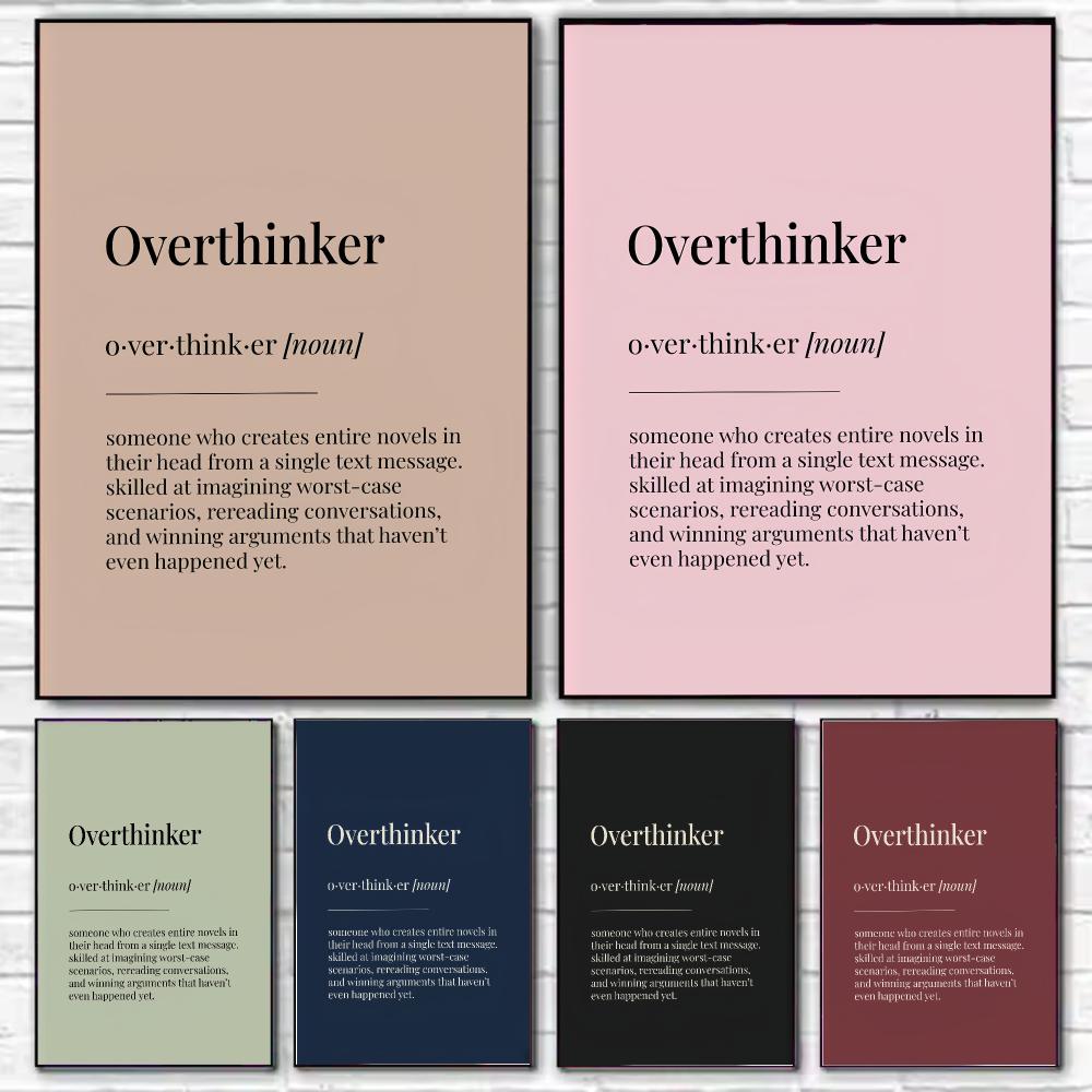 Home Office Dictionary - Definisi Orang yang Terlalu Banyak Berpikir