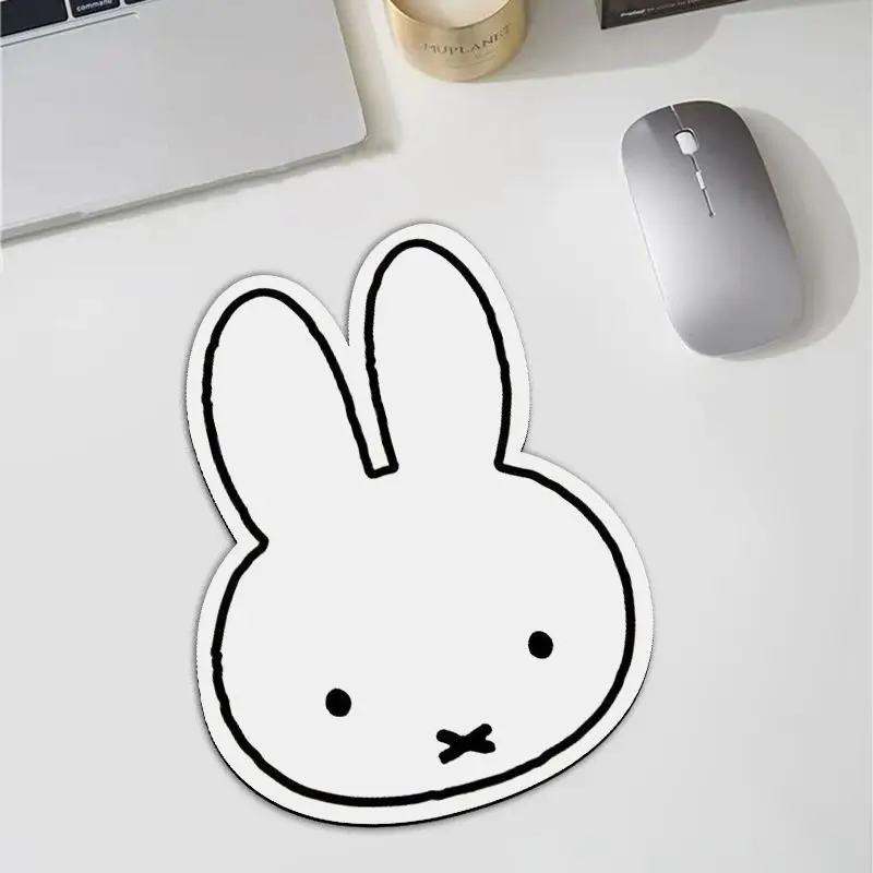 Home Office Hidden Desk - Alas Mouse Bentuk Kelinci Miffy Kawaii