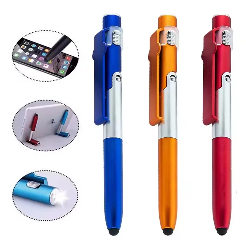 Pena Bolpoin Multifungsi 4 in  - Home Office Inspiration ulasan dan harga