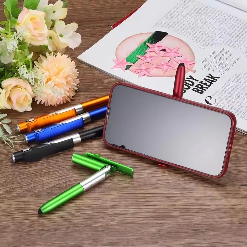 Pena Bolpoin Multifungsi 4 in  - Home Office Inspiration ulasan dan harga