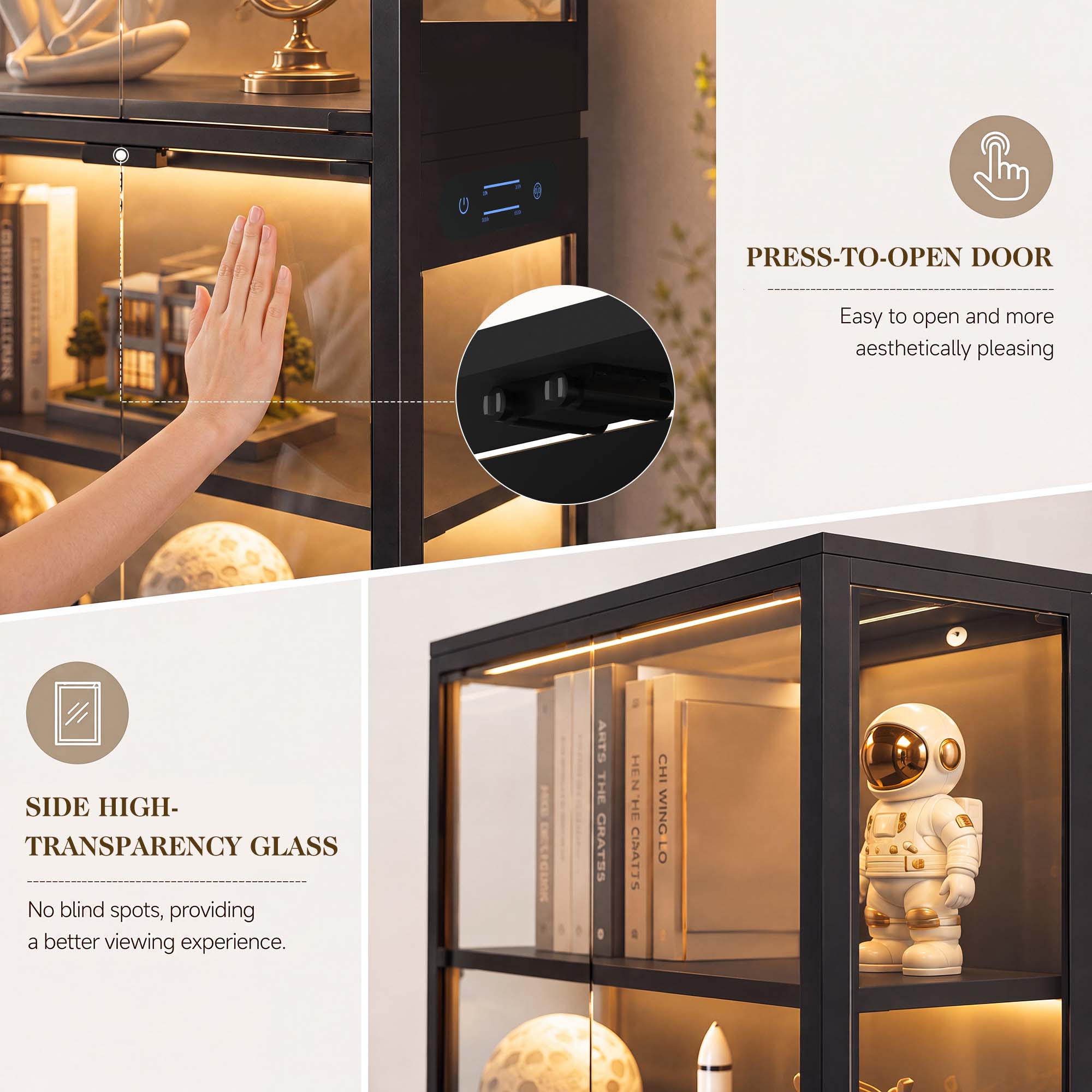 TCGBKAF Lemari Pajangan 5 Ting - Home Office Inspiration ulasan dan harga