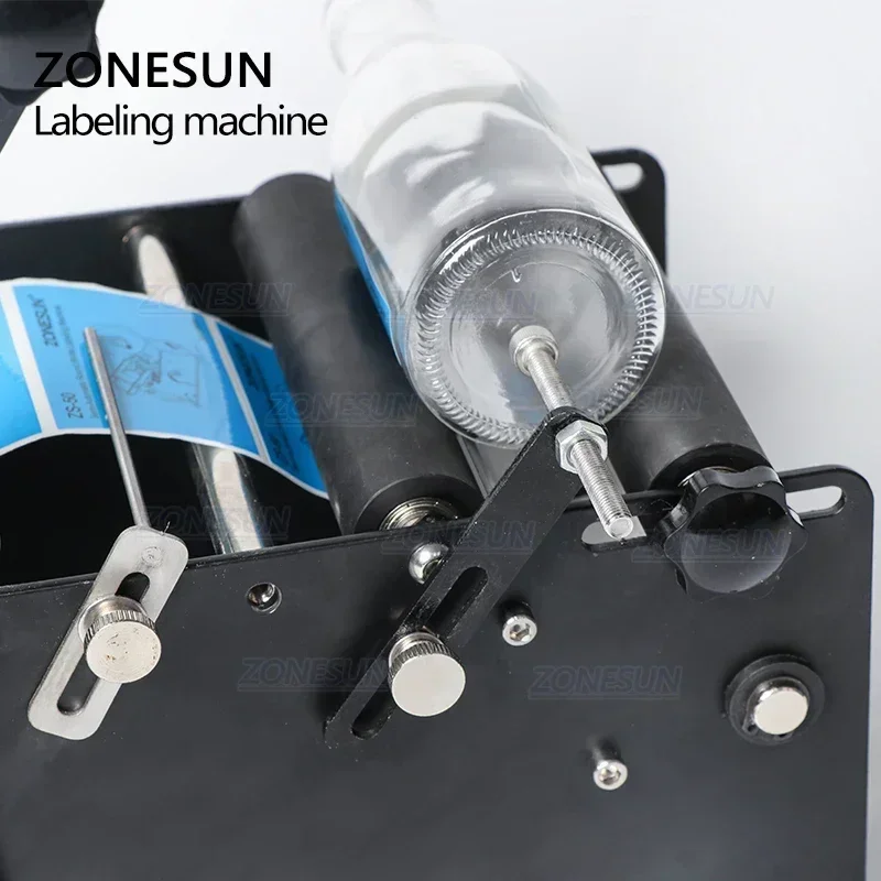 Mesin Pelabel Manual ZONESUN D - Label Maker Machine ulasan dan harga