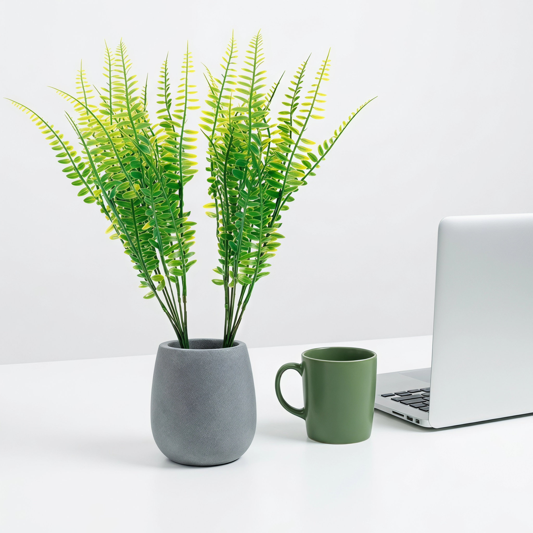 12 Buah Tanaman Pakis Buatan y - Home Office Backdrop ulasan dan harga