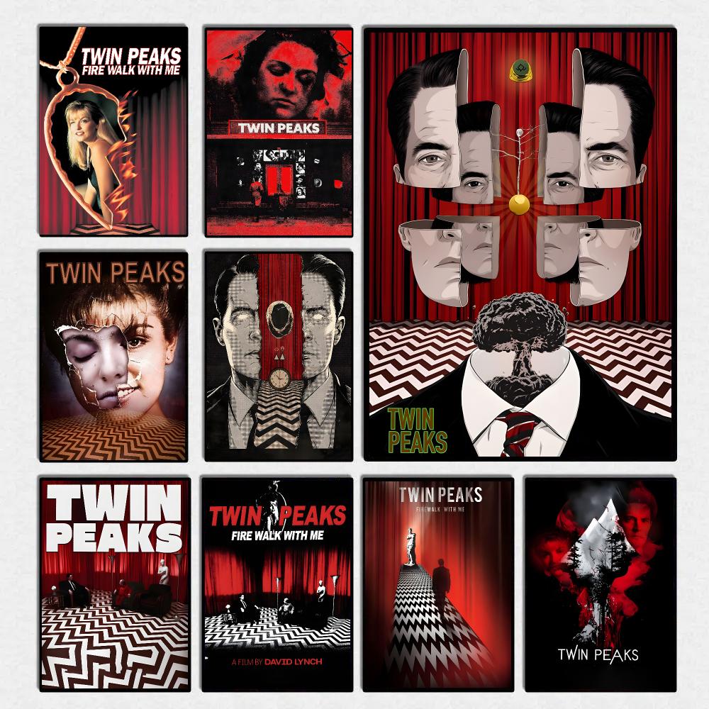 Poster Film T-Twin Peaks, Seni - Home Office And Tv Room Ideas ulasan dan harga