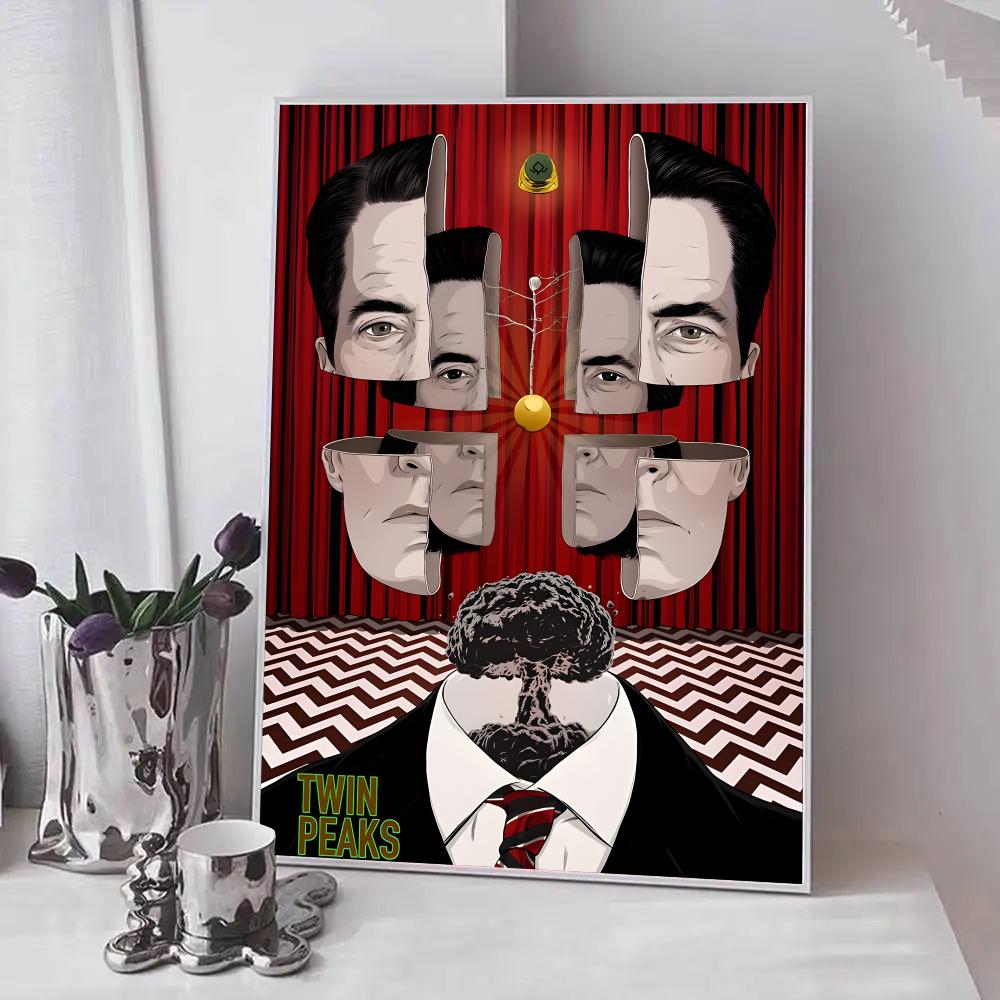 Poster Film T-Twin Peaks, Seni - Home Office And Tv Room Ideas ulasan dan harga
