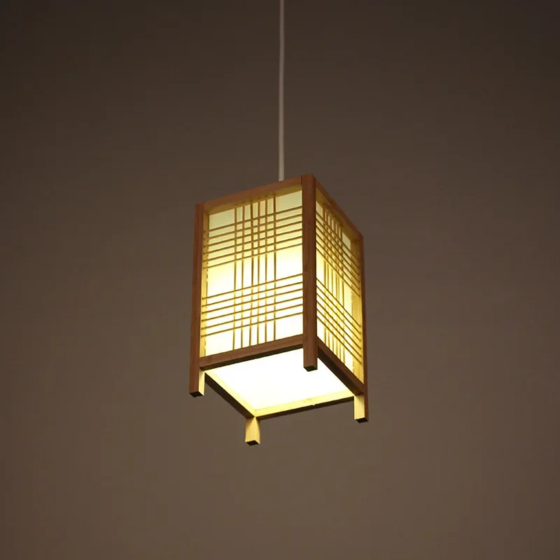 Lampu gantung bambu Retro, lam - Home Office Guest Room ulasan dan harga