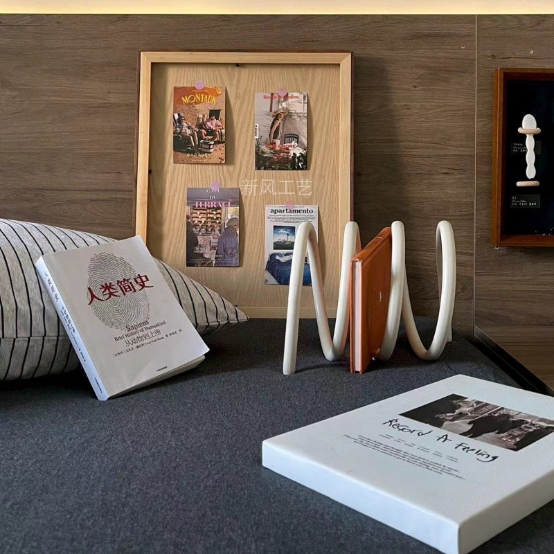 Rak Majalah Logam Minimalis Kr - Home Office Bookshelves ulasan dan harga