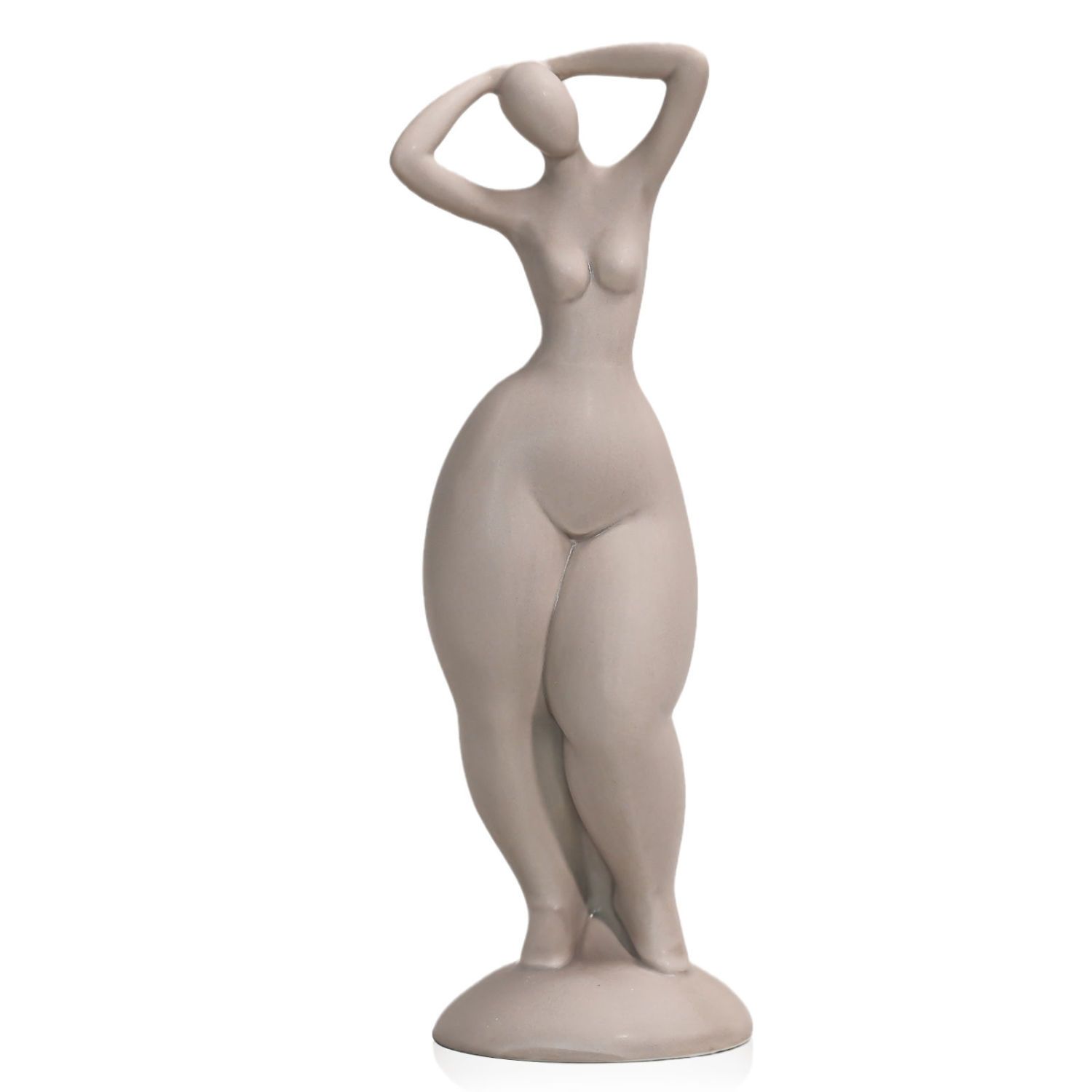 Figur Keramik Yoga Abstrak Min - Home Office And Tv Room Ideas ulasan dan harga