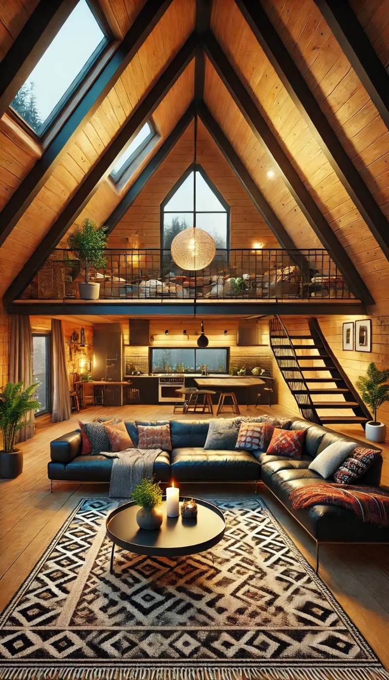 Rumah Prefab Segitiga Kustom T - Home Office Guest Room ulasan dan harga