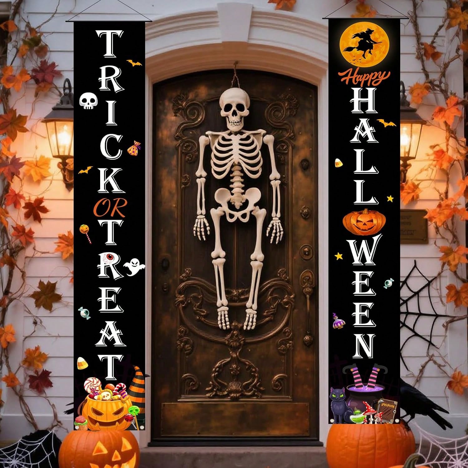 Dekorasi Pintu Halloween |   T - Home Office Backdrop ulasan dan harga