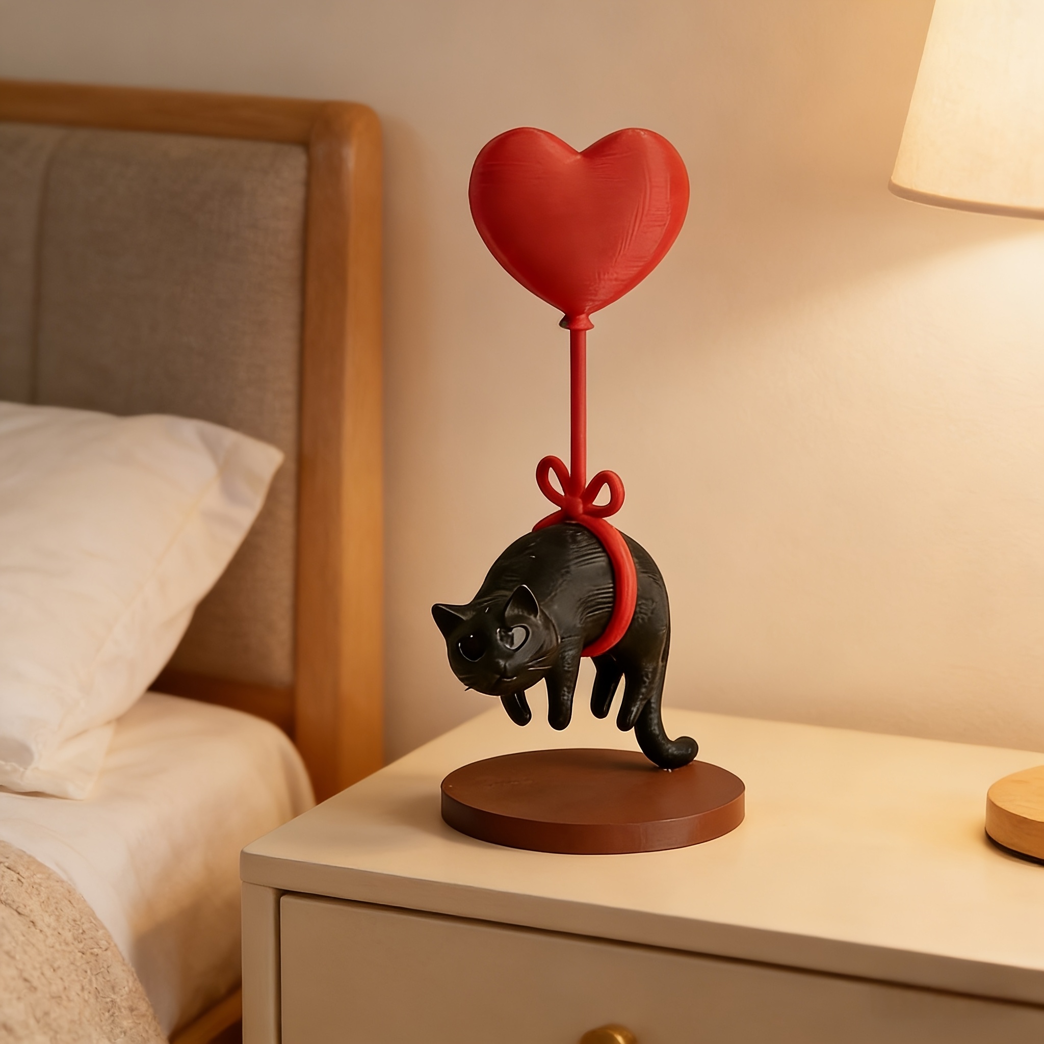 Kucing Mengambang dengan Balon - Home Office Bookshelves ulasan dan harga