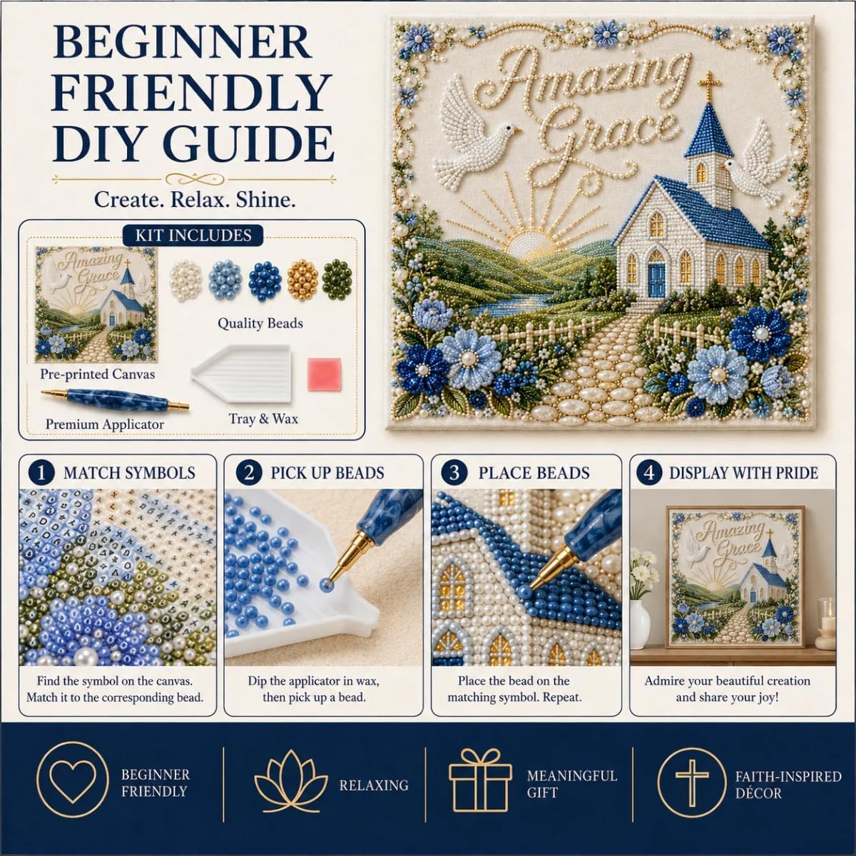 Koleksi Kit Seni Mutiara Hymn  - Home Office Inspiration ulasan dan harga