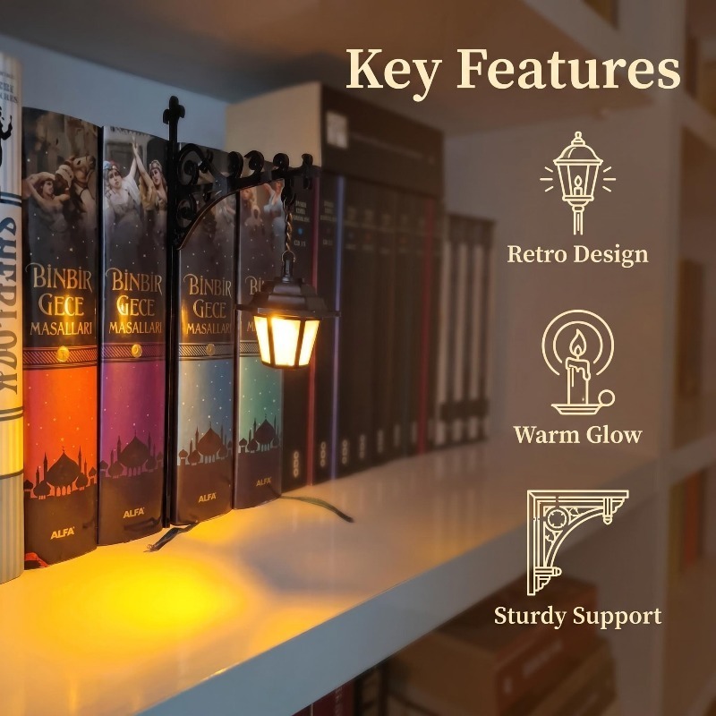 1-5 Buah Lampu Sudut Buku Deko - Home Office Library ulasan dan harga