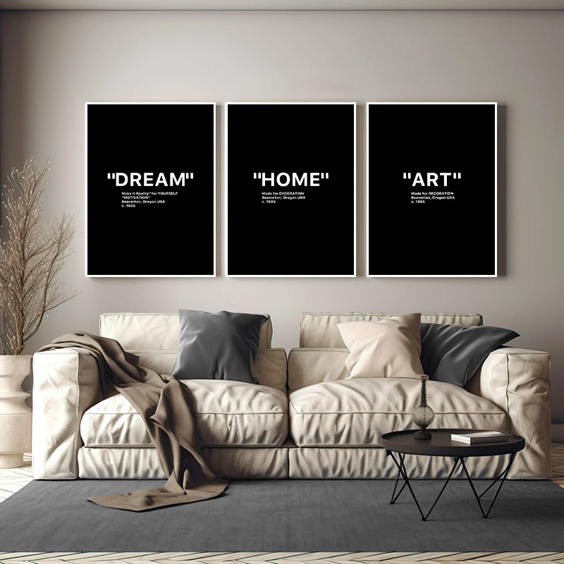 Poster Kanvas Cetak HD Kutipan - Home Office Room Inspiration ulasan dan harga