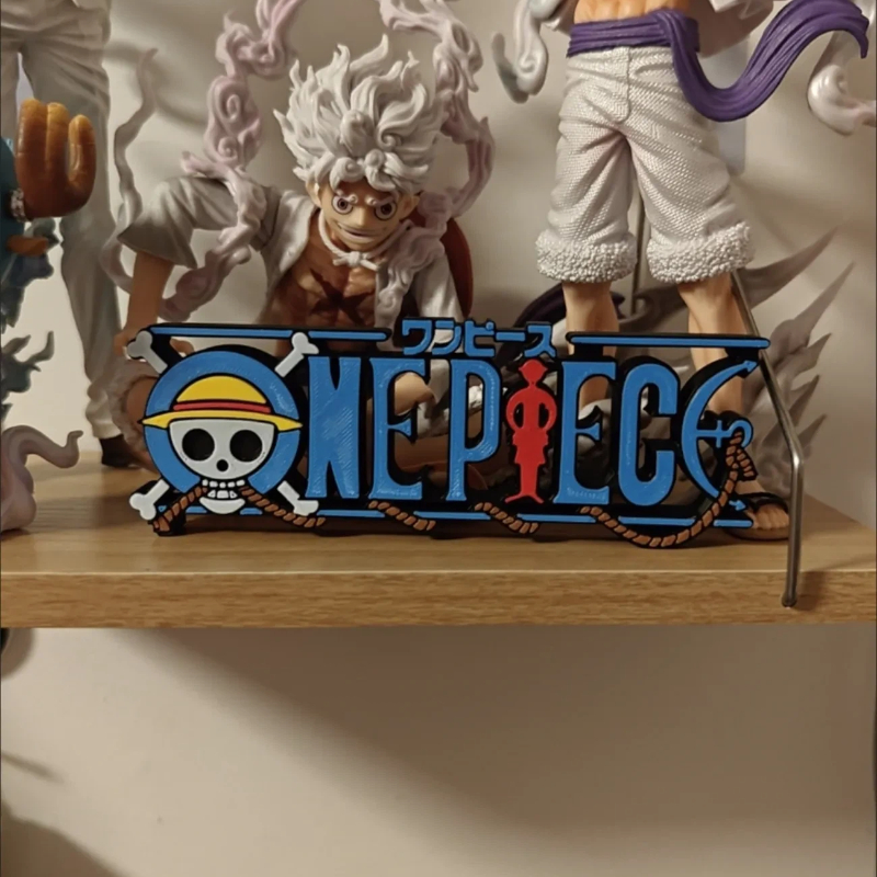 Logo 3D One Piece Cetak Tiga D - Home Office Romance Manga ulasan dan harga