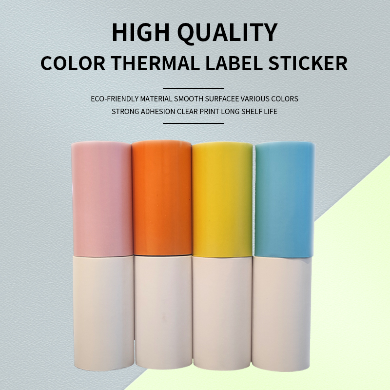 4 Roll 57*30MM warna termal pe - Label Maker Machine ulasan dan harga