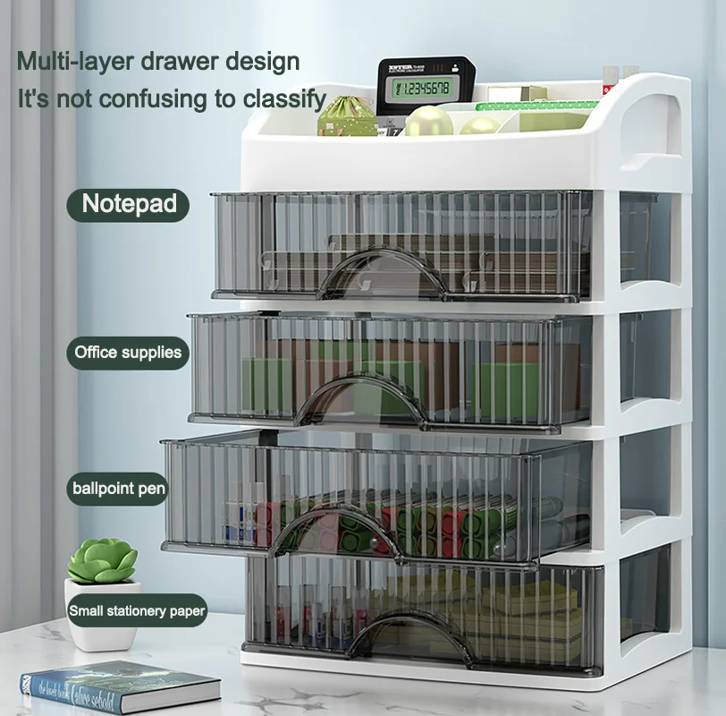 Kotak Penyimpanan Makeup 5 Lap - Home Office Hidden Desk ulasan dan harga