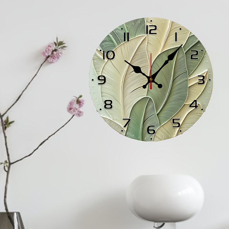 1 buah Jam Dinding Abstrak Dau - Home Office Backdrop ulasan dan harga