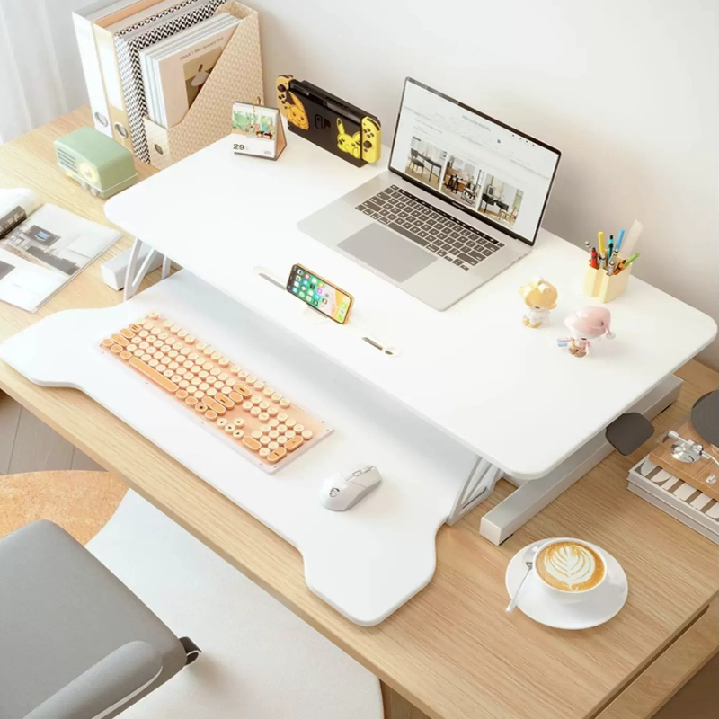 Meja Berdiri dengan Ketinggian - Home Office Hidden Desk ulasan dan harga