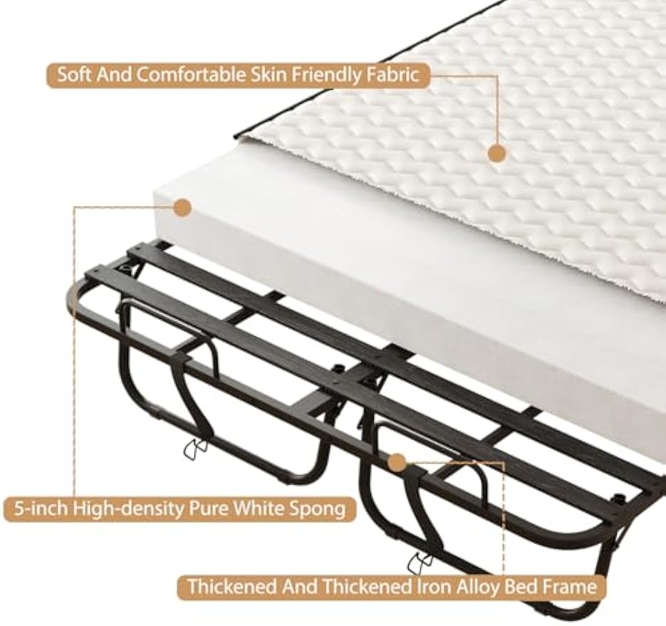 Tempat Tidur Lipat dengan Kasu - Home Office Guest Room ulasan dan harga