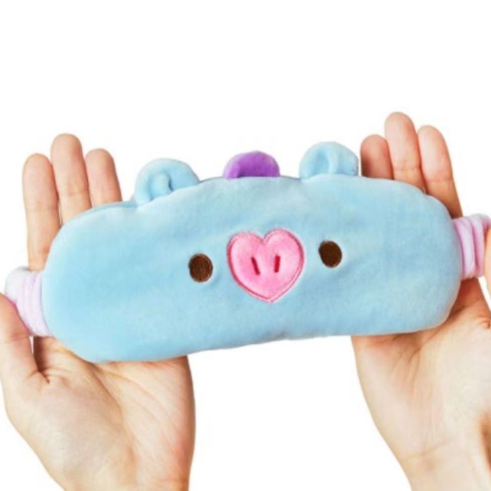 Masker mata boneka plush BT21  - Home Office Inspiration ulasan dan harga