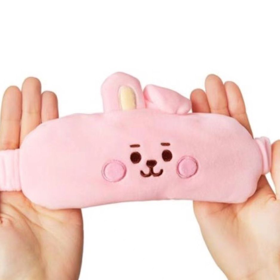 Masker mata boneka plush BT21  - Home Office Inspiration ulasan dan harga