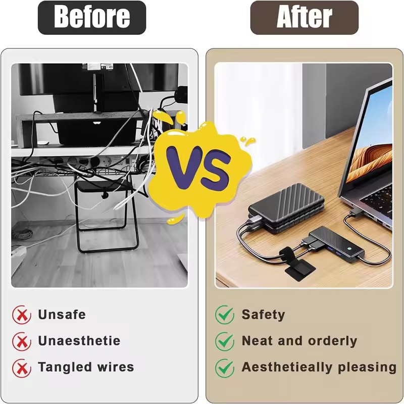 Penahan Kabel di Bawah Meja, P - Home Office Setup ulasan dan harga