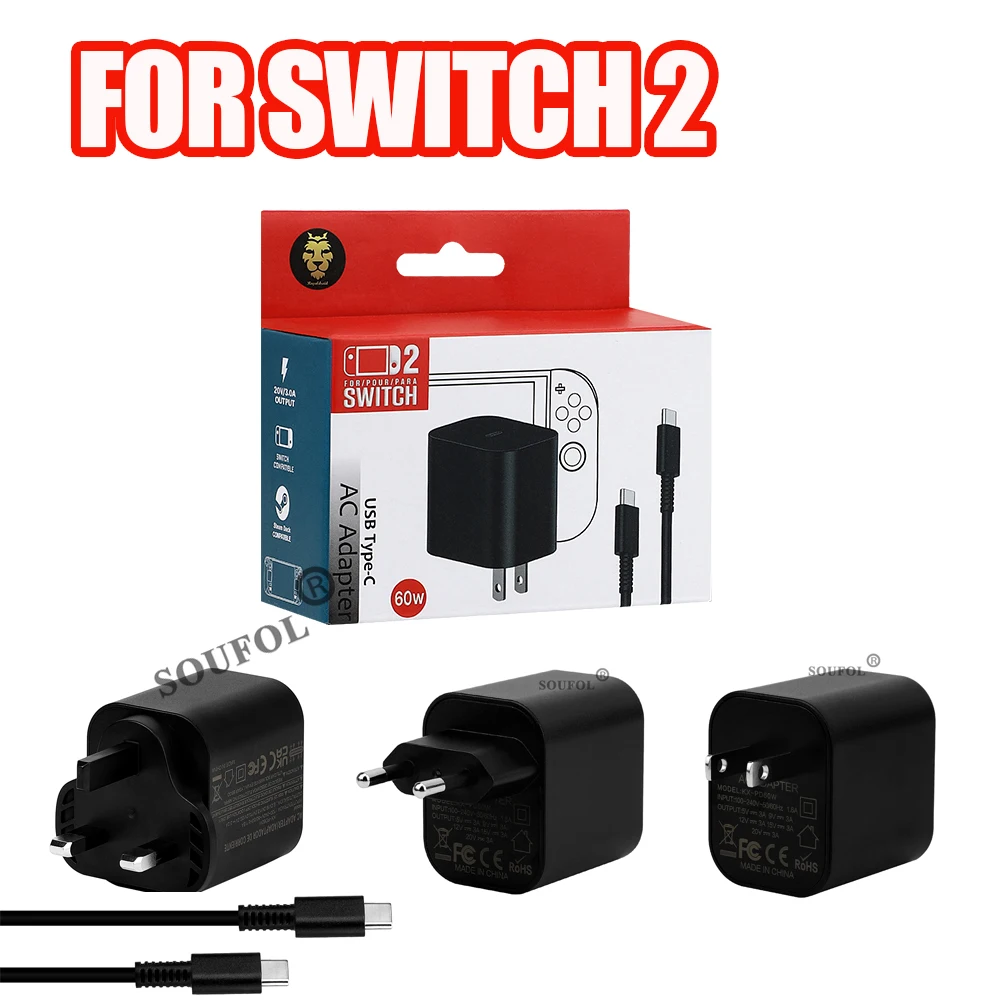 Adaptor AC 60W Kecepatan Tingg - Home Office Uk ulasan dan harga