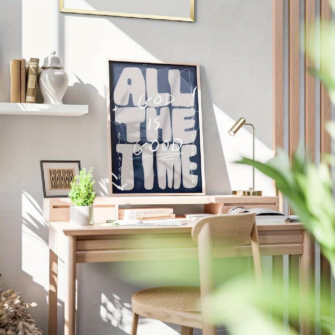 Tuhan Selalu Baik Inspiratif K - Home Office Inspiration ulasan dan harga