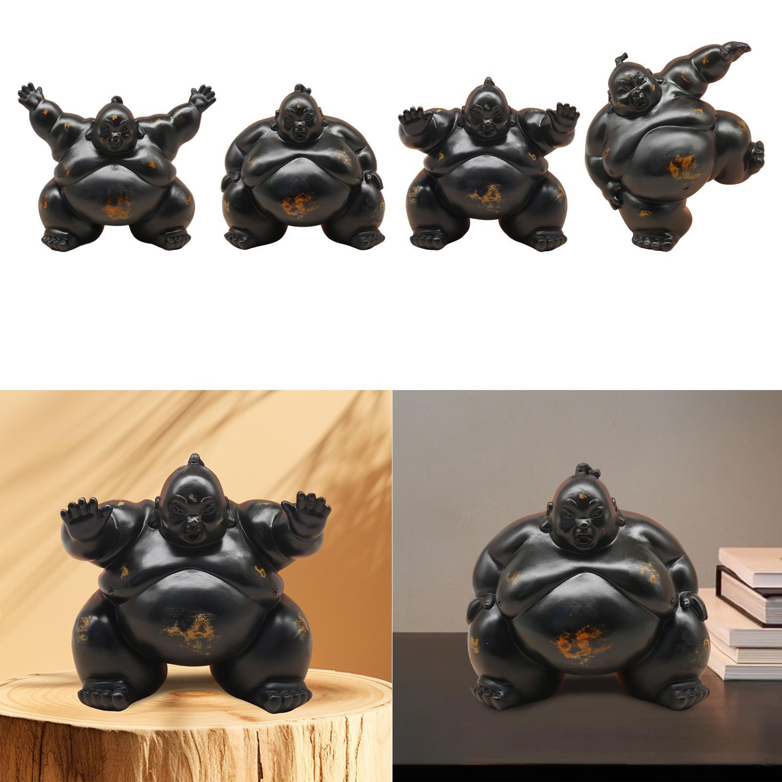 Patung Sumo Hadiah Pernikahan  - Home Office Bookshelves ulasan dan harga
