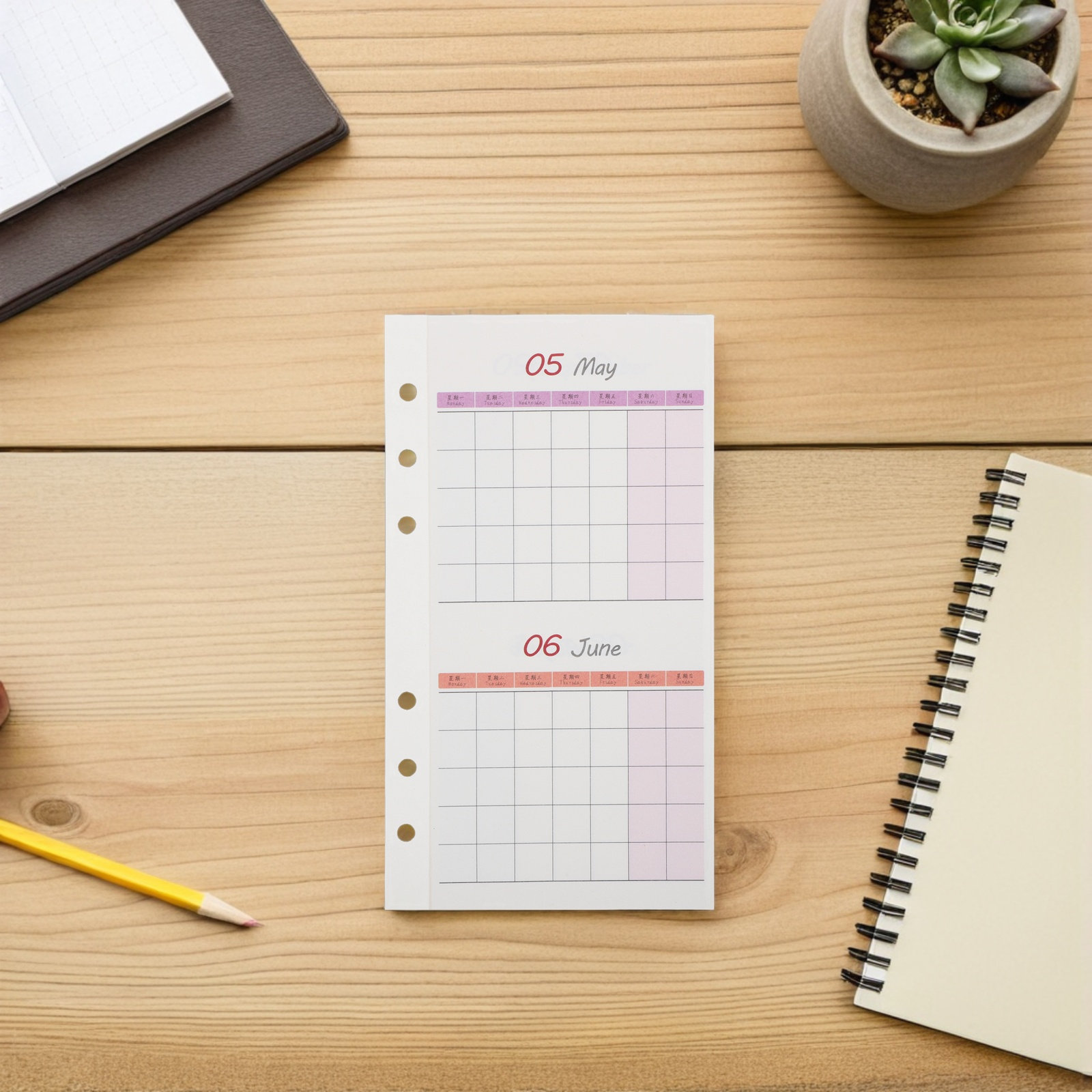 20 Lembar Kertas Kalender Bula - Home Office Budget ulasan dan harga