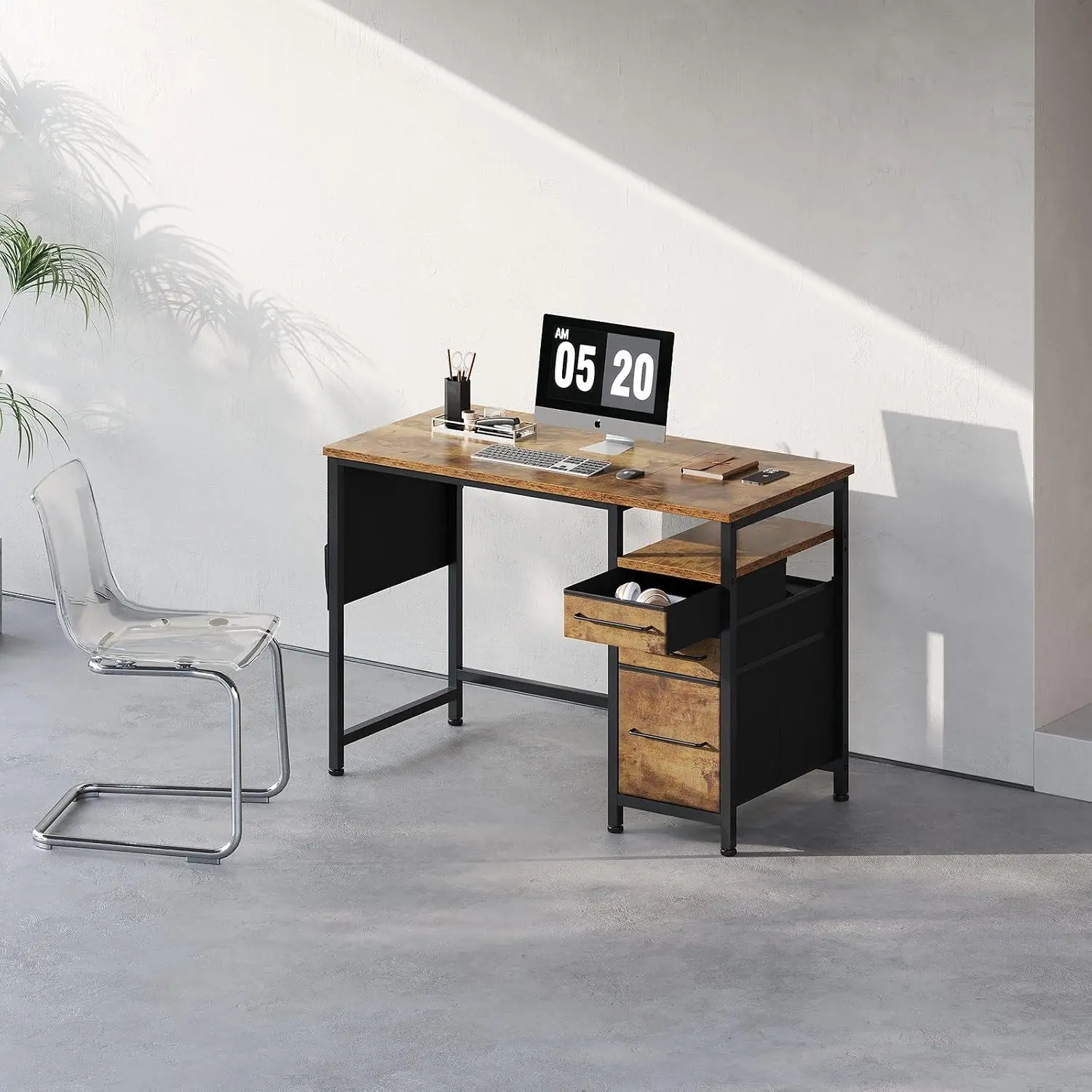 Meja Kecil dengan Laci, Meja K - Desk Drawer Small ulasan dan harga