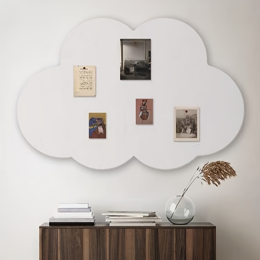Papan Felt Berbentuk Awan, Pap - Home Office Backdrop ulasan dan harga