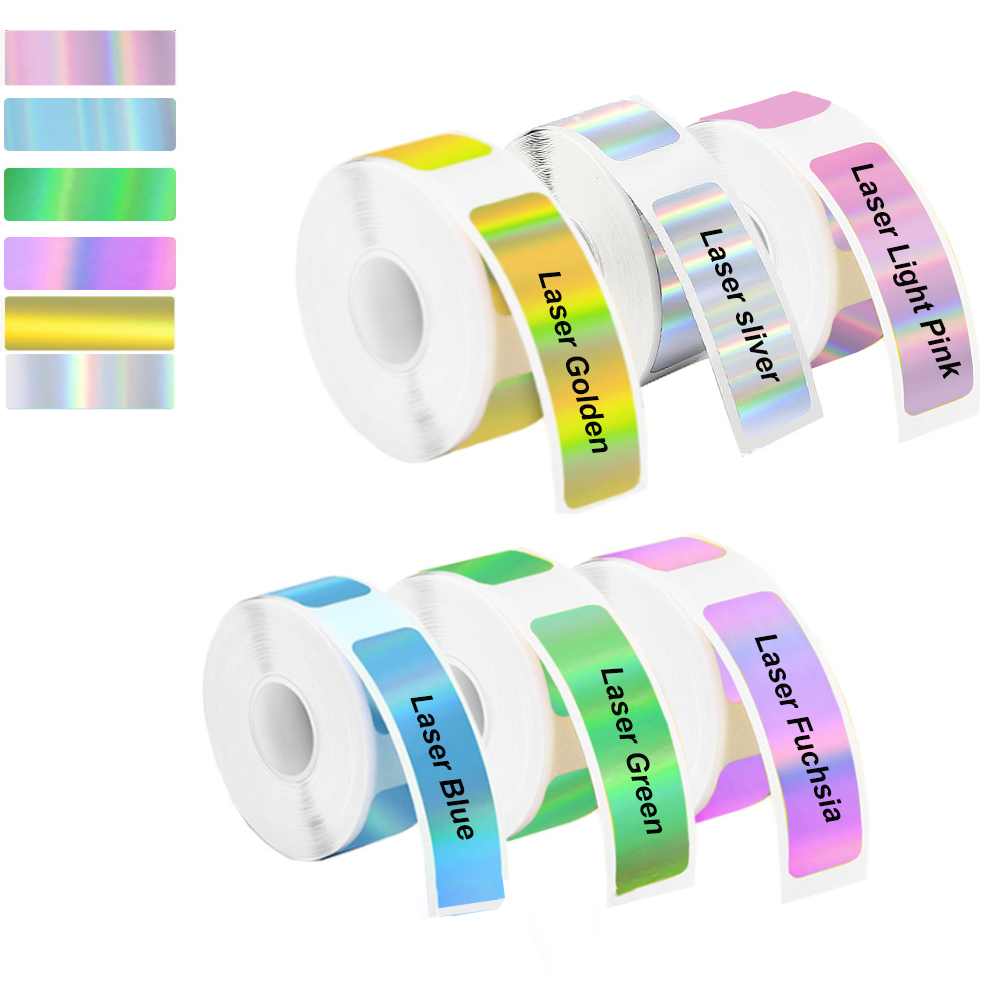 2 Rol 12*40Mm Stiker Label Hol - Label Maker Machine ulasan dan harga